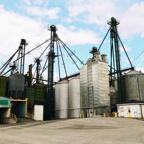 View of an Ag Co-op From the Road